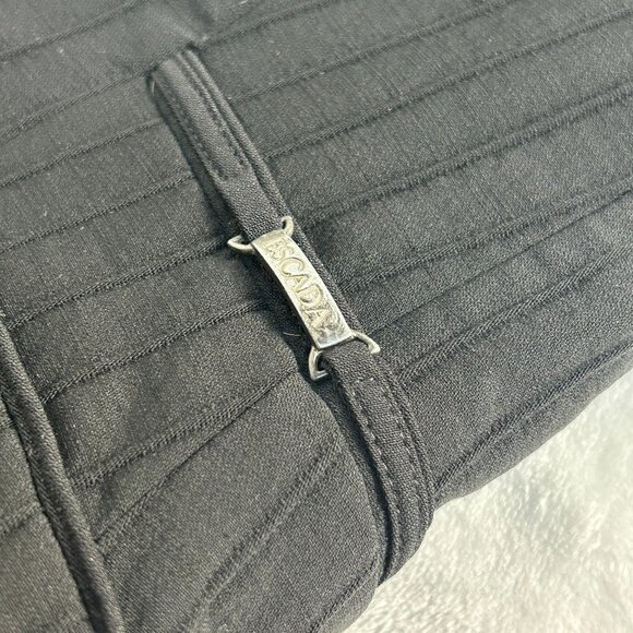 Escada Margaretha Ley Womens Pinstripe Blazer Jacket Size 42 Wool Blend Italy - Picture 5 of 9